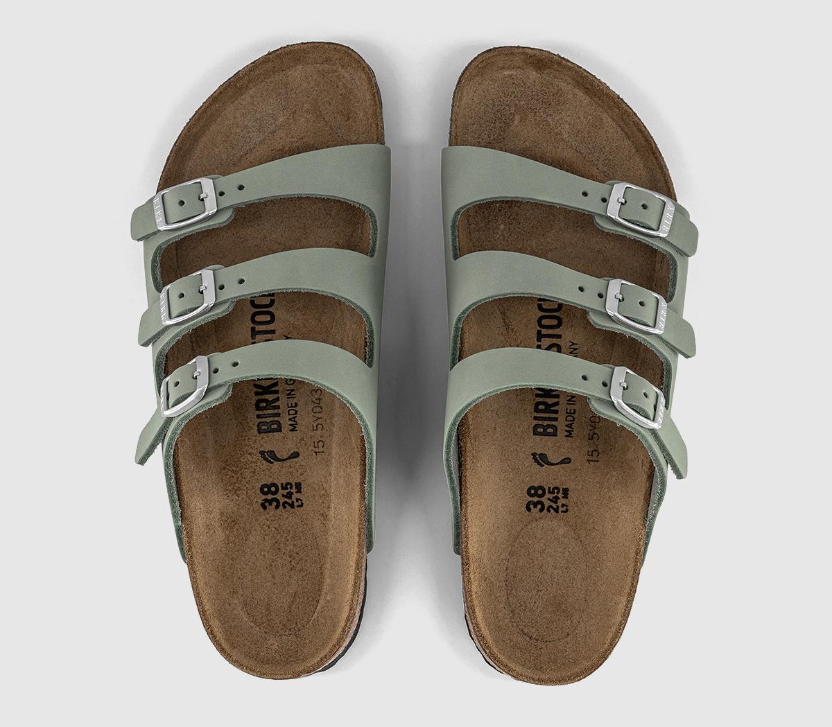 BIRKENSTOCKFlorida SandalsPure Sage Oiled Leather