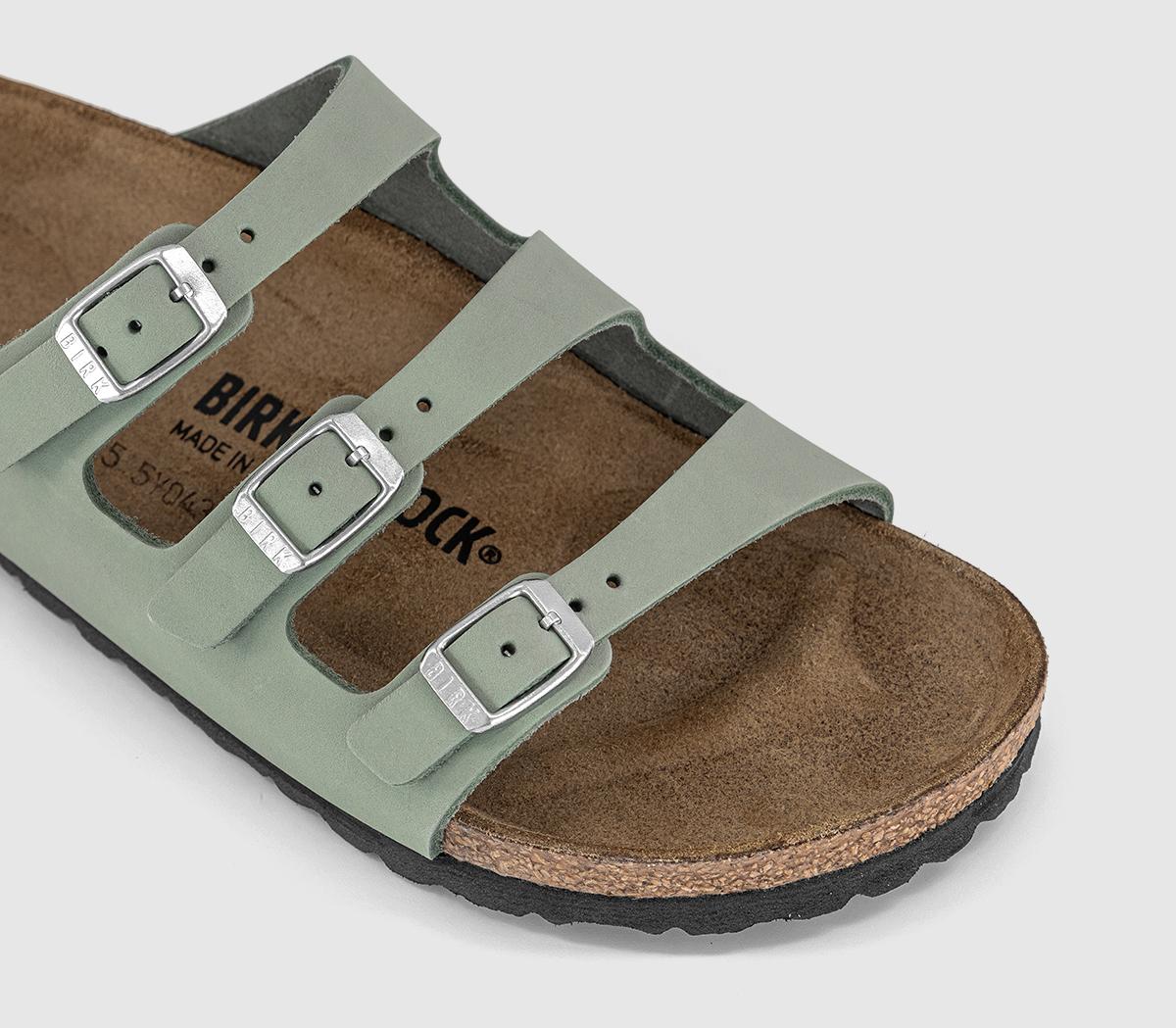 BIRKENSTOCKFlorida SandalsPure Sage Oiled Leather