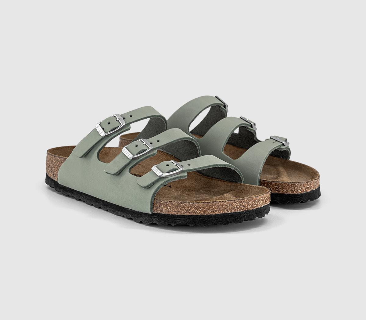 BIRKENSTOCKFlorida SandalsPure Sage Oiled Leather