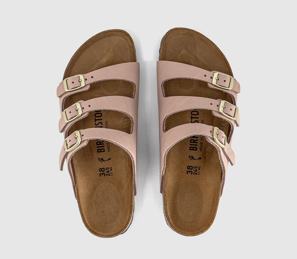 BIRKENSTOCKFlorida SandalsSoft Pink Oiled Leather