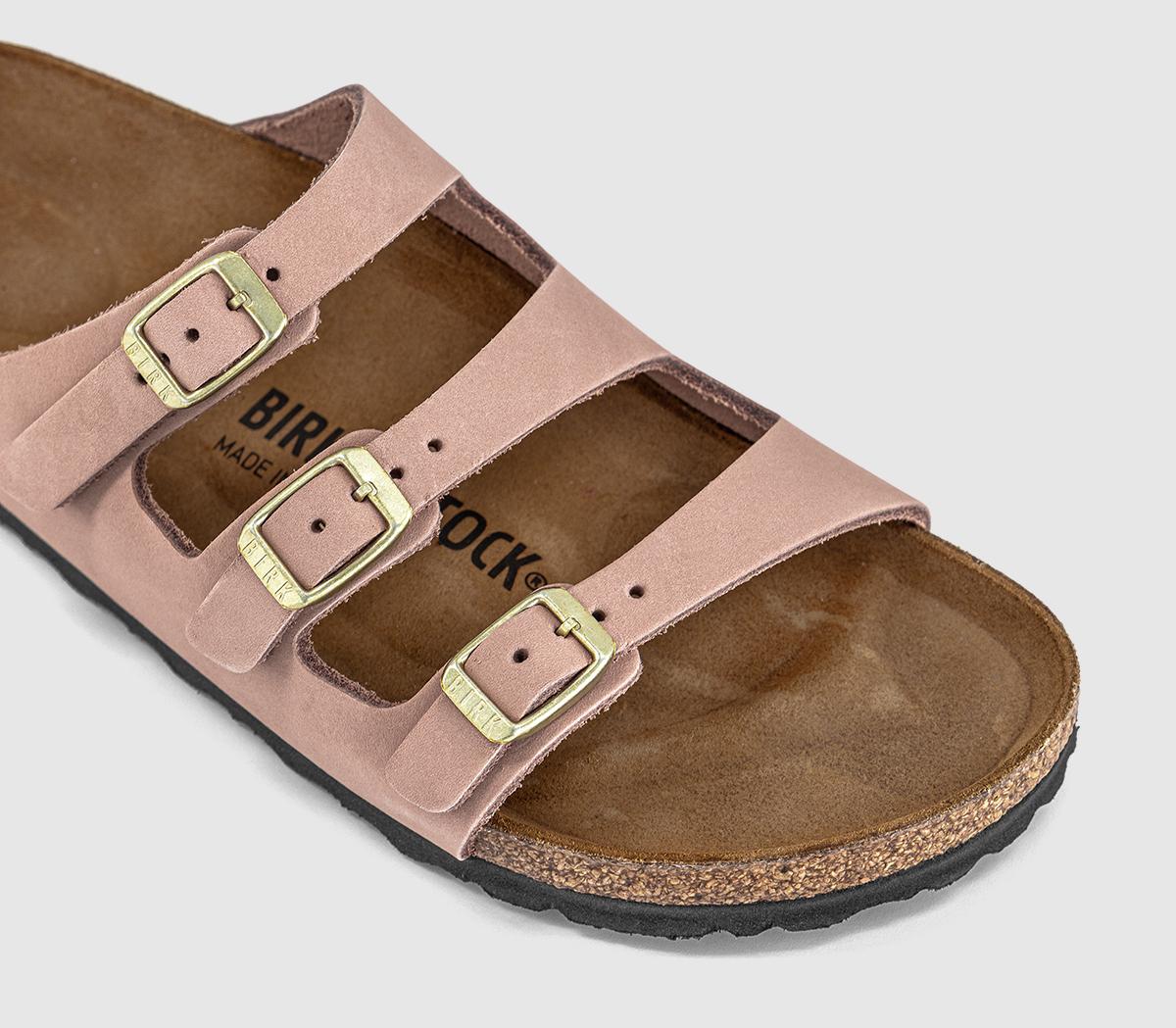 BIRKENSTOCKFlorida SandalsSoft Pink Oiled Leather