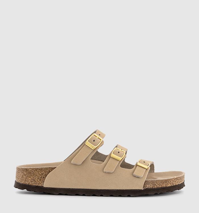 BIRKENSTOCK Florida Sandals Sandcastle Nubuck