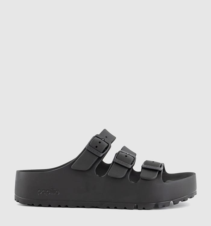 BIRKENSTOCK Florida Iii Flex Platform Sandals Black Eva