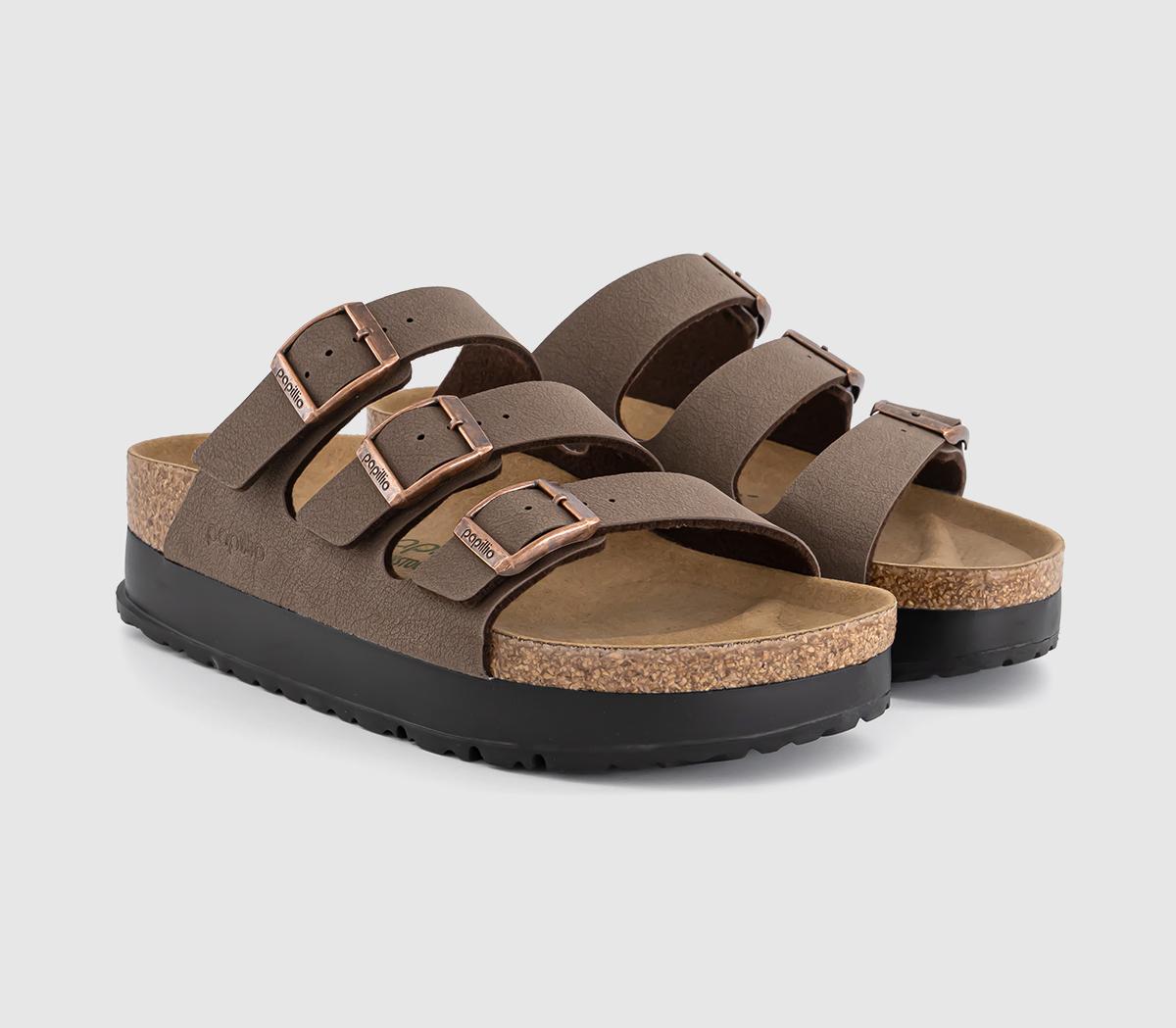 BIRKENSTOCK Florida III Flex Platform Sandals BIRKENSTOCK Florida III Flex Platform Sandals Mocha