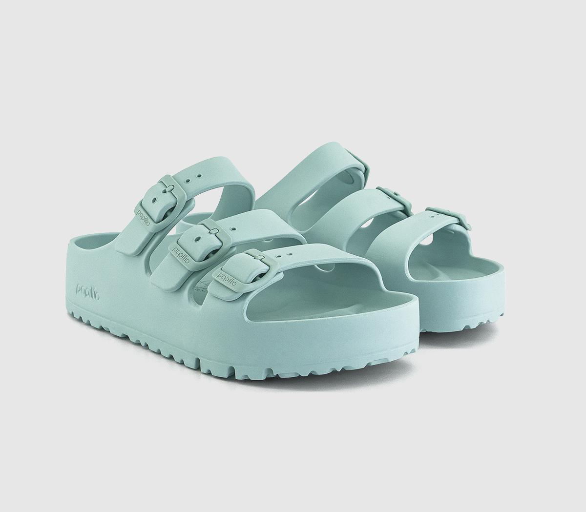 BIRKENSTOCK Florida III Flex Platform Sandals BIRKENSTOCK Florida III Flex Platform Sandals Surf Green