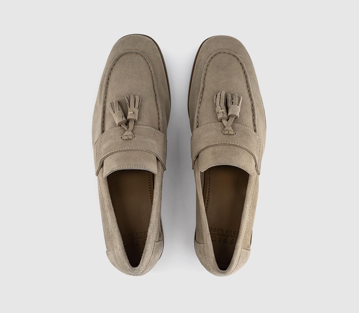 OFFICEMelrose Suede Tassel LoafersStone