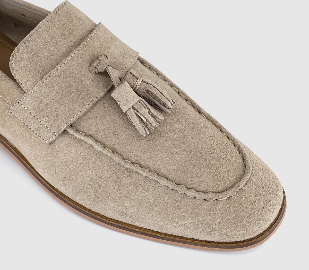 OFFICEMelrose Suede Tassel LoafersStone