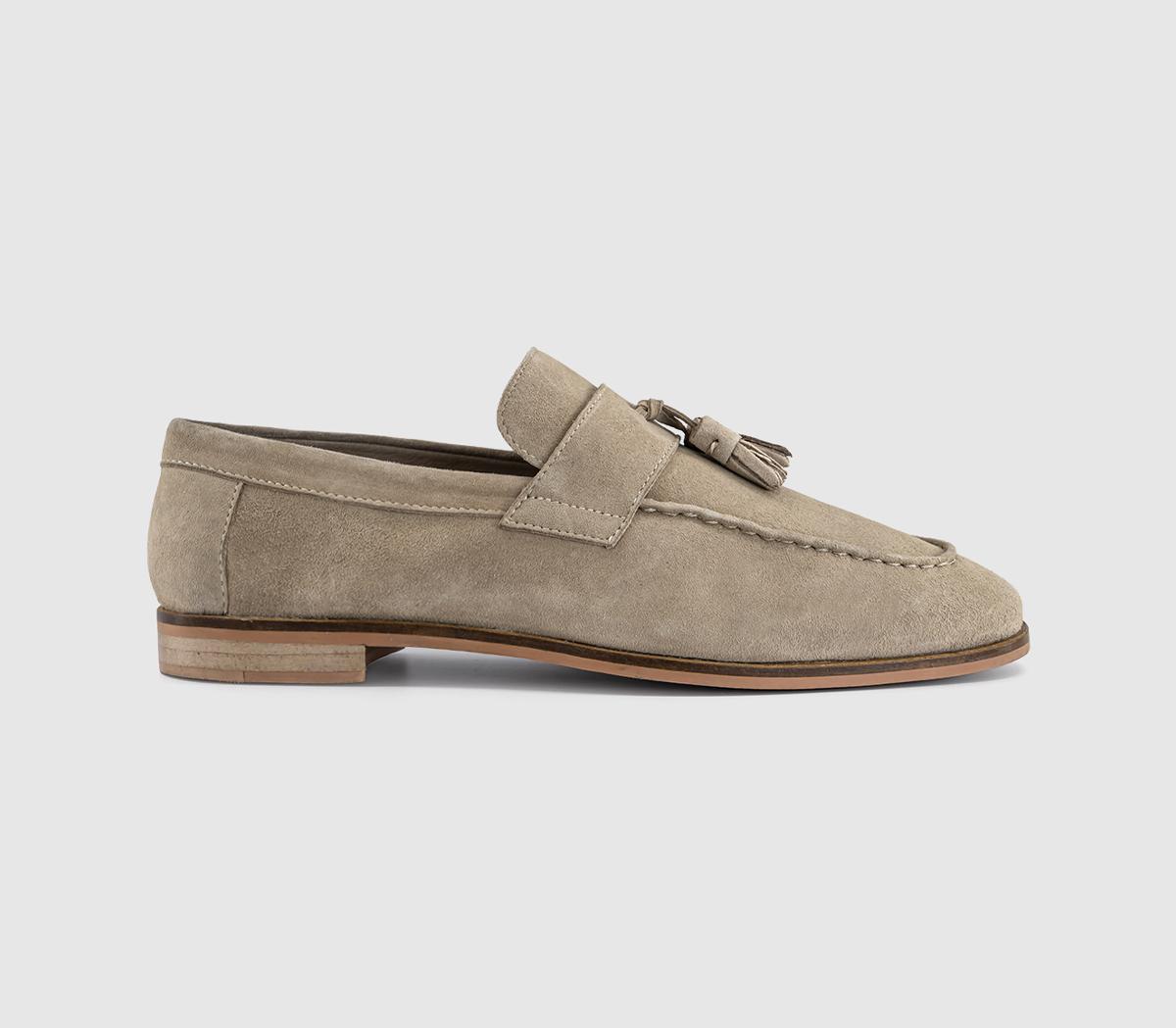 OFFICEMelrose Suede Tassel LoafersStone