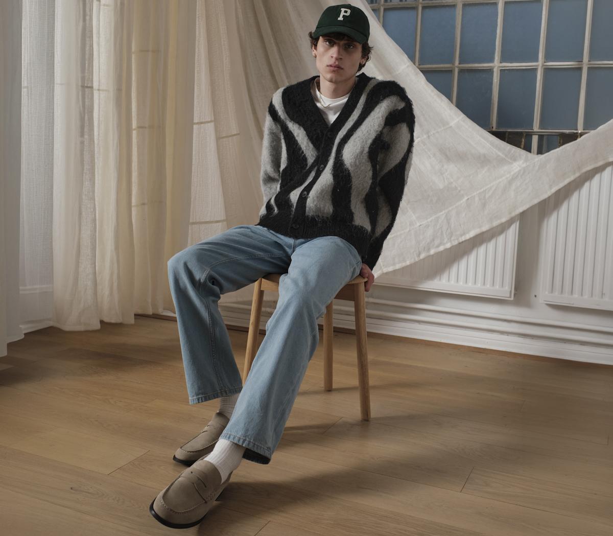 OFFICEMarcel Round Toe Penny LoafersBeige Suede