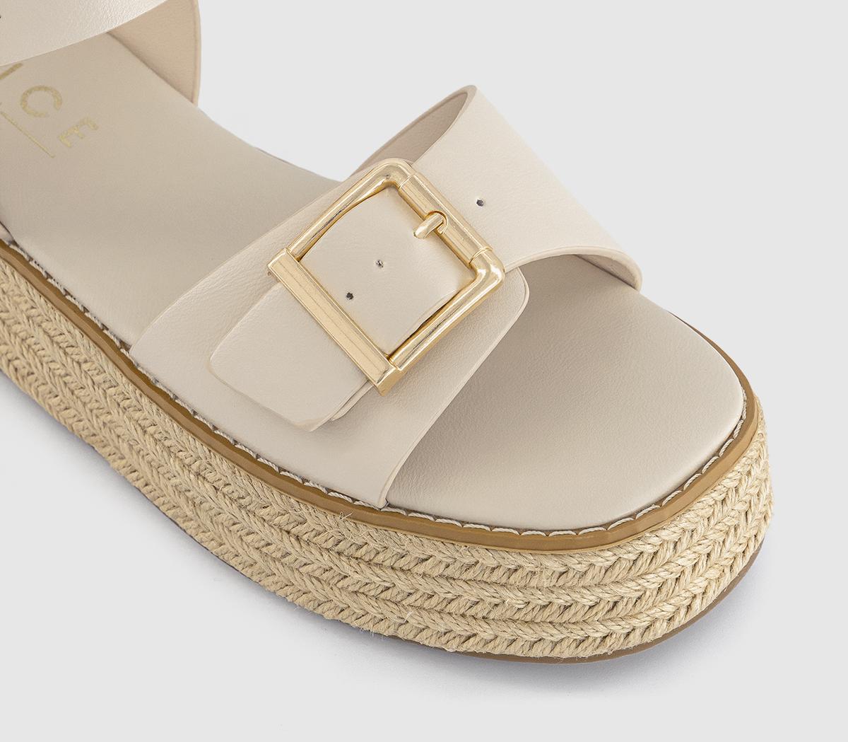 OFFICEMiller Espadrille Wedge SandalsWhite
