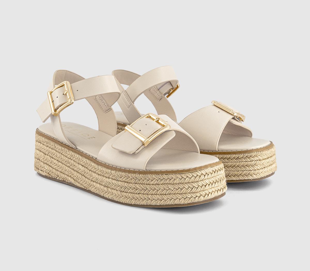 OFFICEMiller Espadrille Wedge SandalsWhite