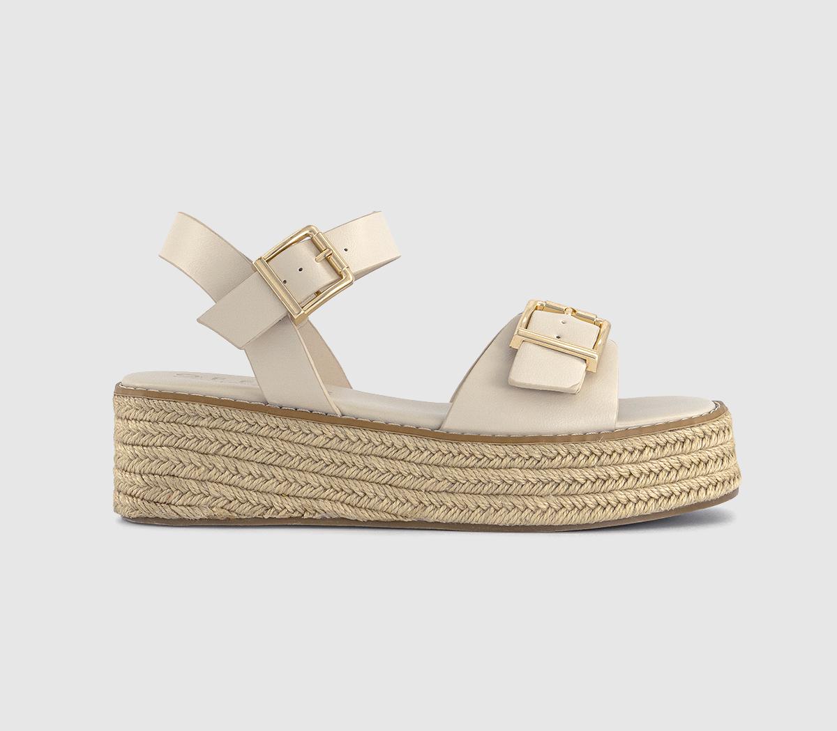 OFFICEMiller Espadrille Wedge SandalsWhite