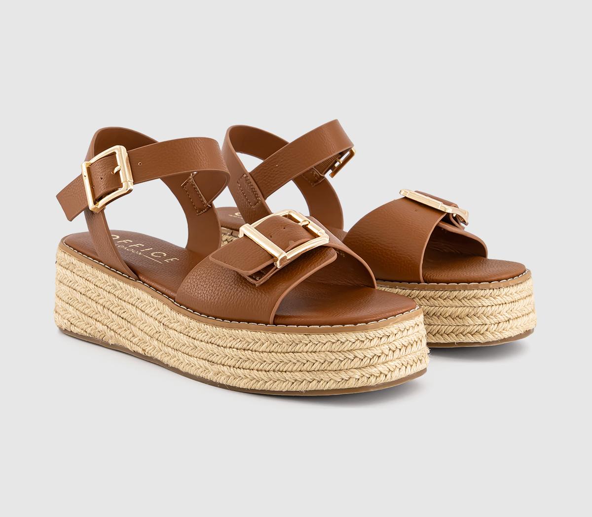 OFFICEMiller Espadrille Wedge SandalsTan