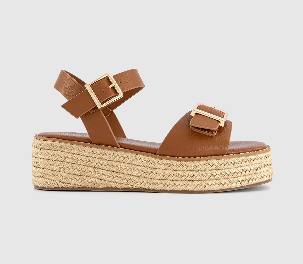 OFFICEMiller Espadrille Wedge SandalsTan