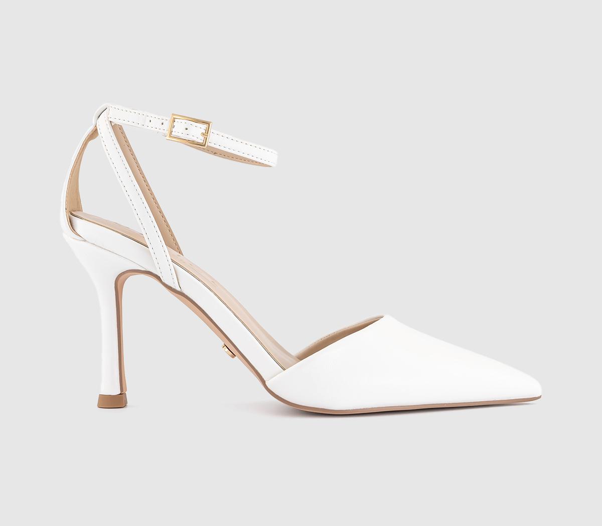 OFFICEHeiress Two Part Court Heels OFFICEHeiress Two Part Court HeelsOff White