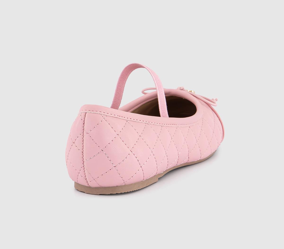 OFFICE KidsGeorgia Bow Kids Ballet Pumps OFFICE KidsGeorgia Bow Kids Ballet PumpsBlush