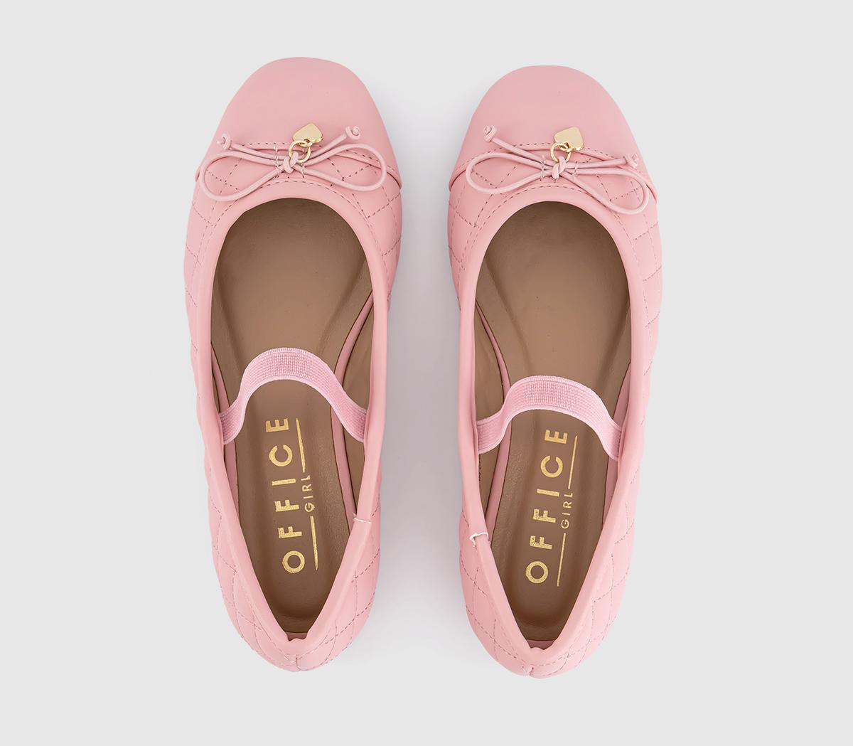 OFFICE KidsGeorgia Bow Kids Ballet PumpsBlush