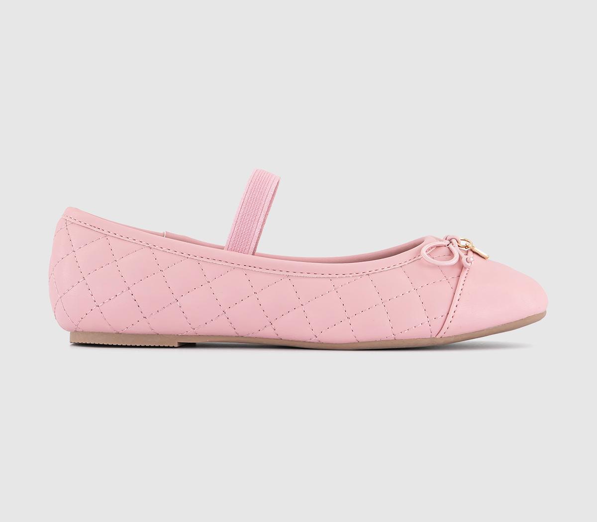 OFFICE KidsGeorgia Bow Kids Ballet Pumps OFFICE KidsGeorgia Bow Kids Ballet PumpsBlush