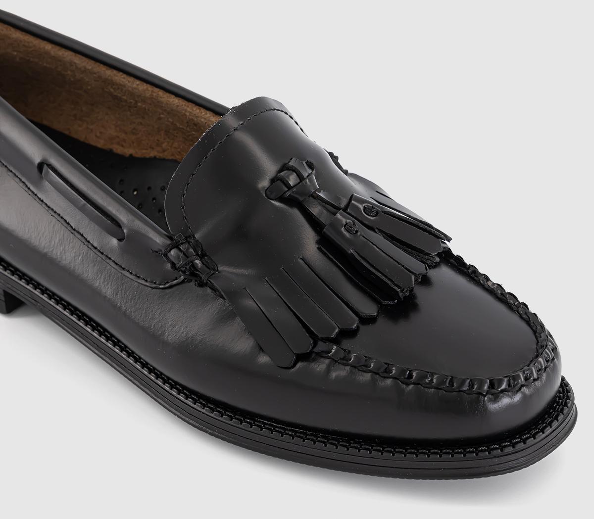 G.H Bass & Co Easy Weejun Kiltie Loafers G.H Bass & Co Easy Weejun Kiltie Loafers Black