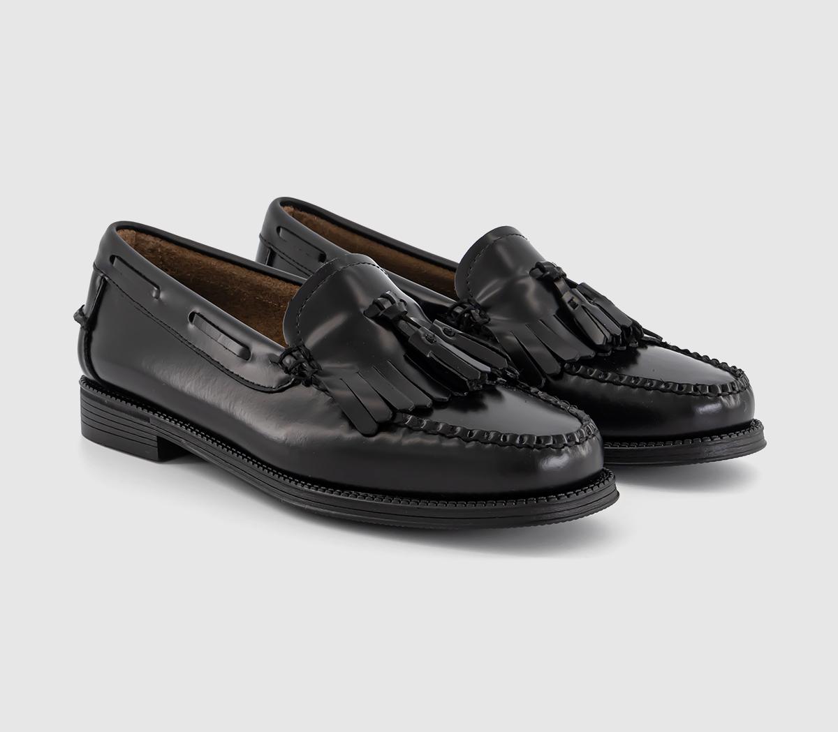G.H Bass & Co Easy Weejun Kiltie Loafers G.H Bass & Co Easy Weejun Kiltie Loafers Black