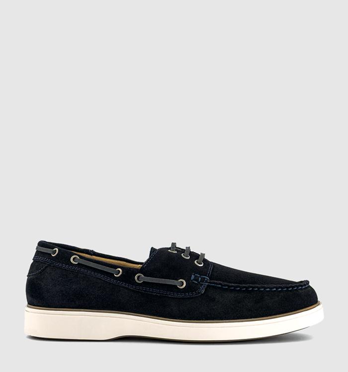 OFFICE Colby Boat Shoes Navy