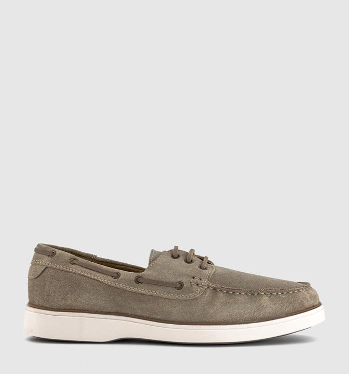 OFFICE Colby Boat Shoes Stone