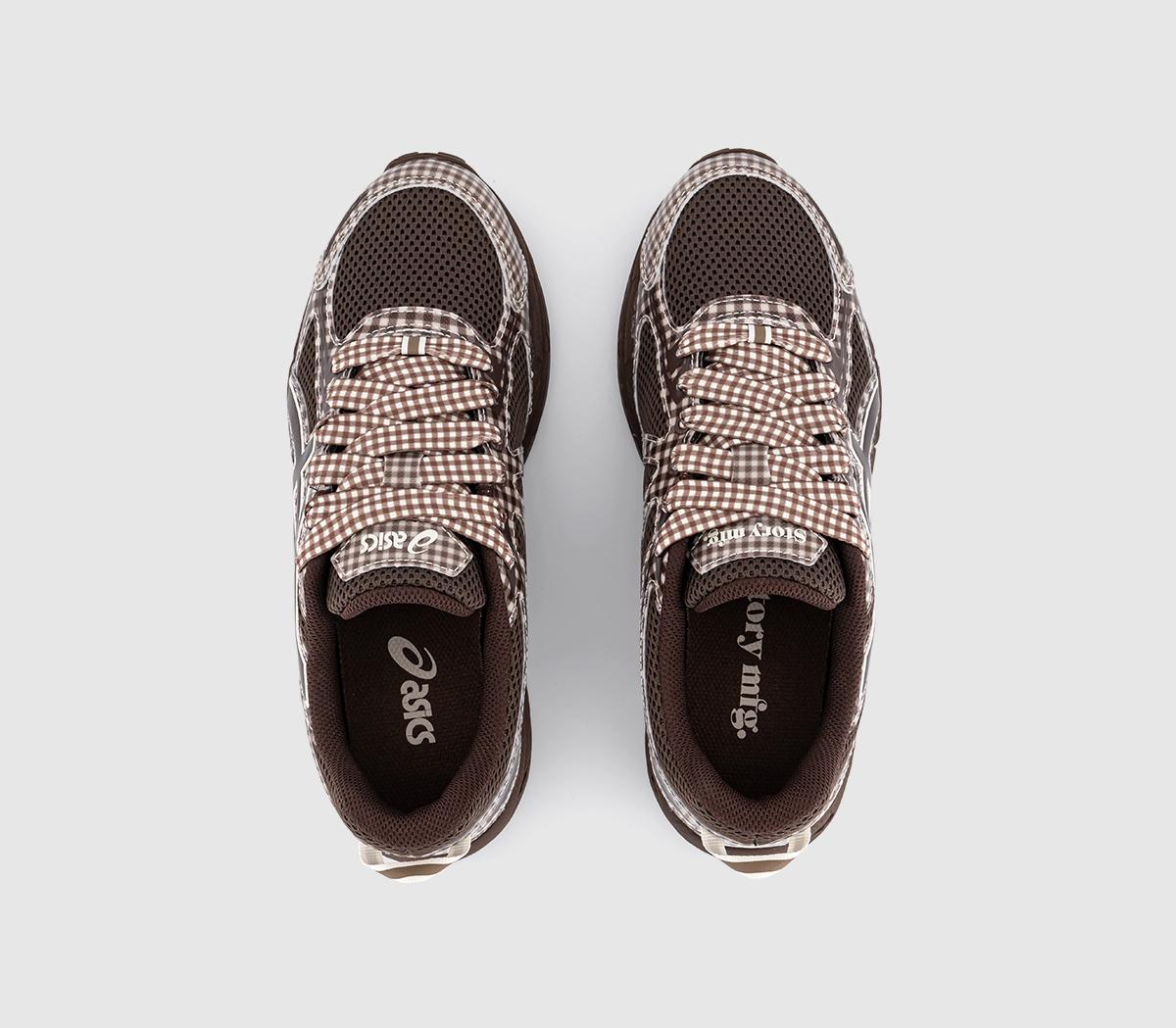 ASICSASICS x Story mfg. GEL-VENTURE 6 TrainersBrown Gingham