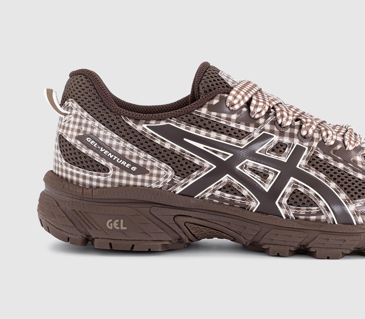 靴 asics story mfg Gel-Venture 6 27cm ASICS ASICS x Story mfg. GEL-VENTURE 6 Trainers Brown Gingham