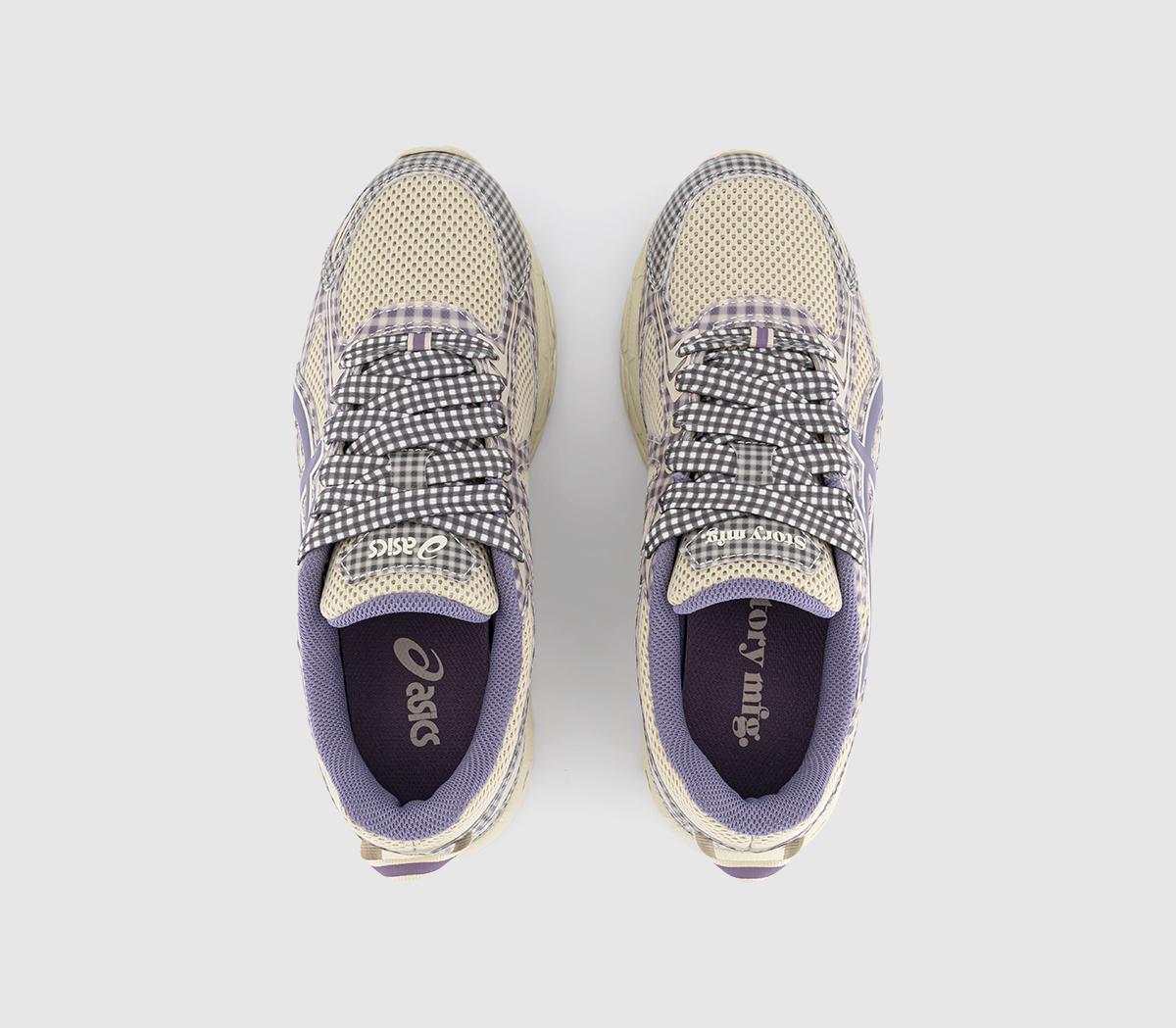 ASICS ASICS x Story mfg. GEL-VENTURE 6 TrainersPurple Gingham