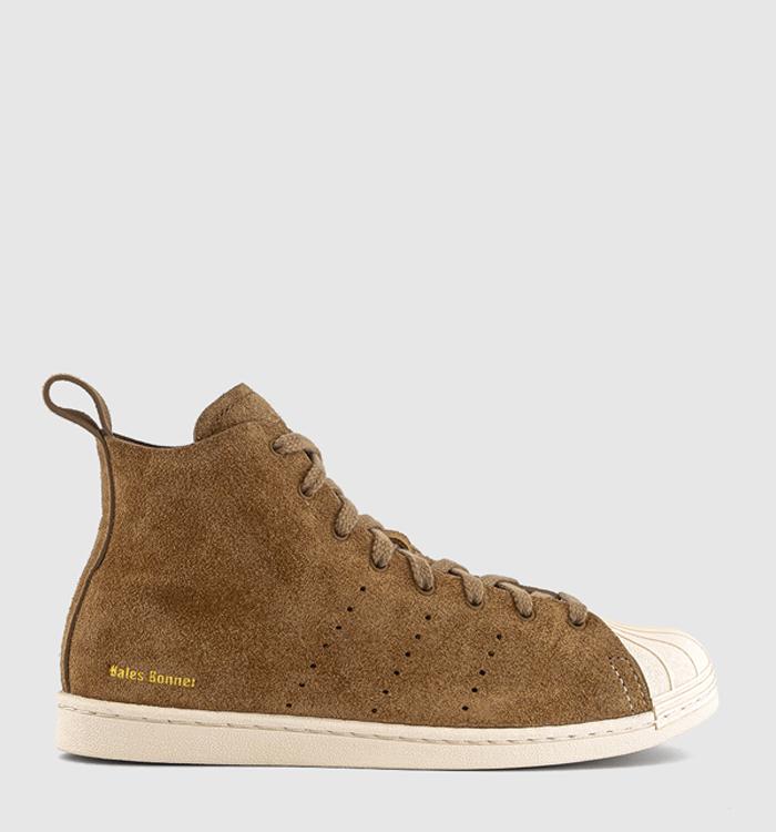 adidas Consortium Wales Bonner Superstar Hi Bronze Brown