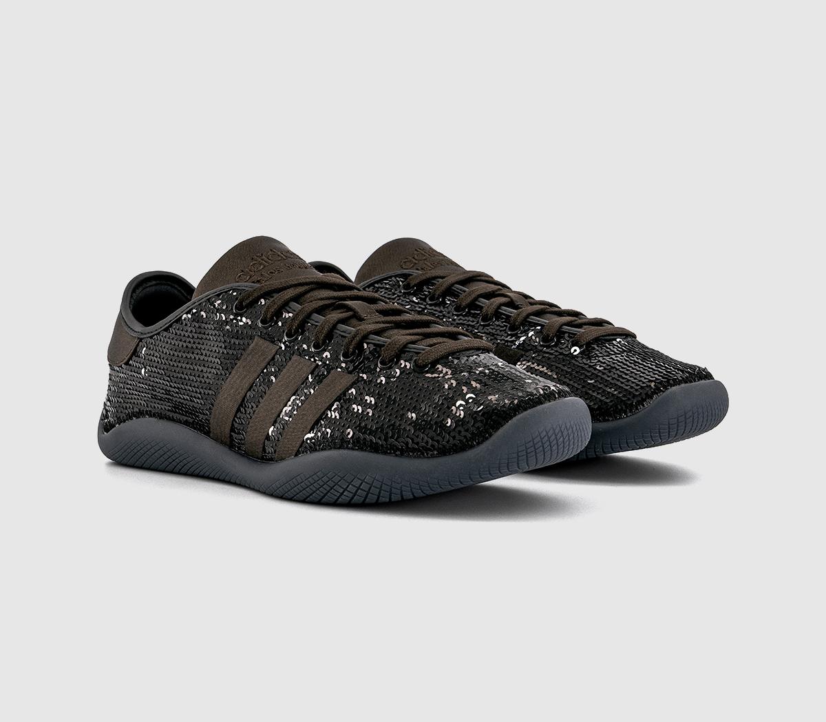 adidasWales Bonner Karintha Lo Pro SequinCore Black Silver Metallic