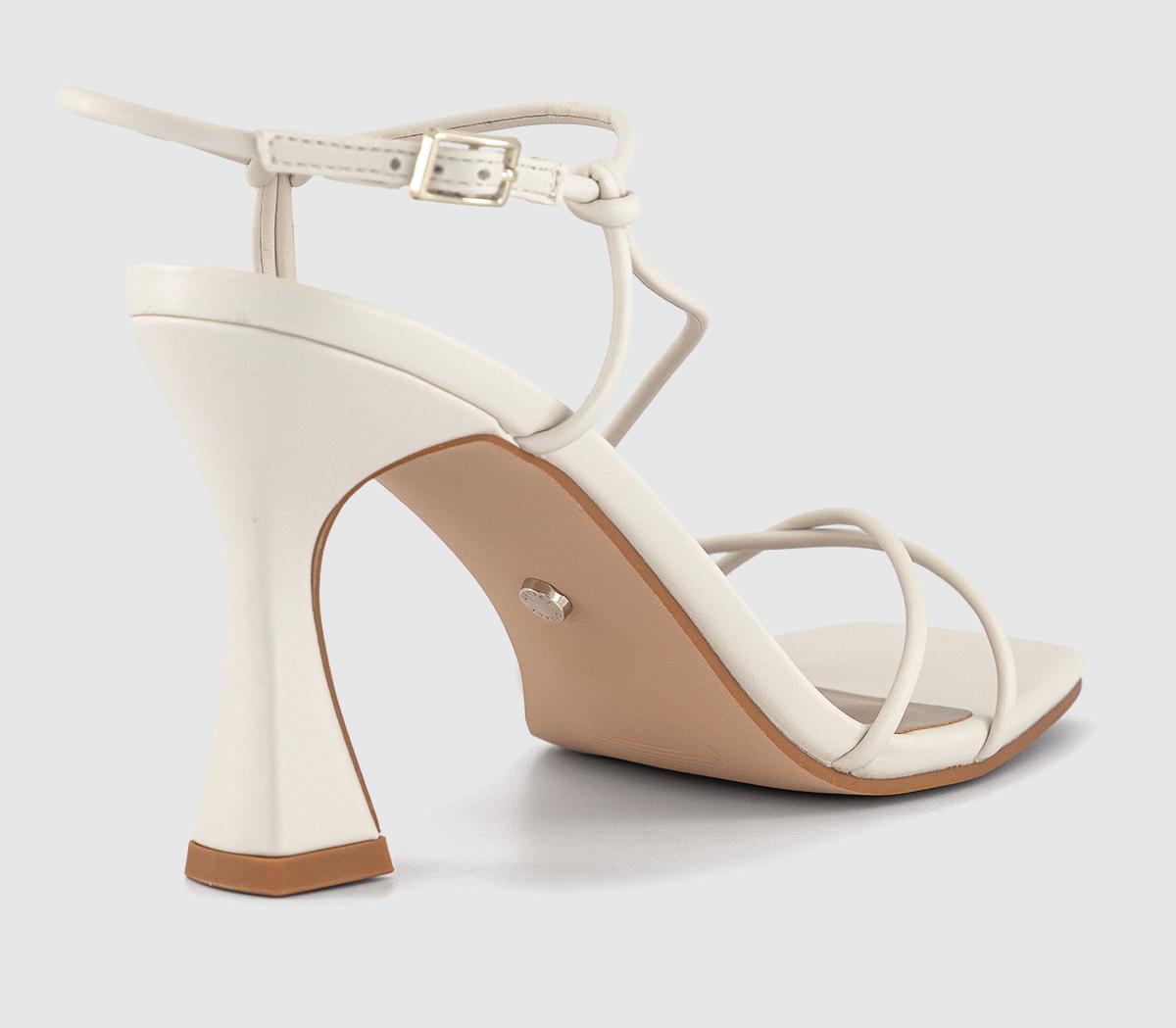 OFFICEHart Strappy Heeled Sandals OFFICEHart Strappy Heeled SandalsOff White