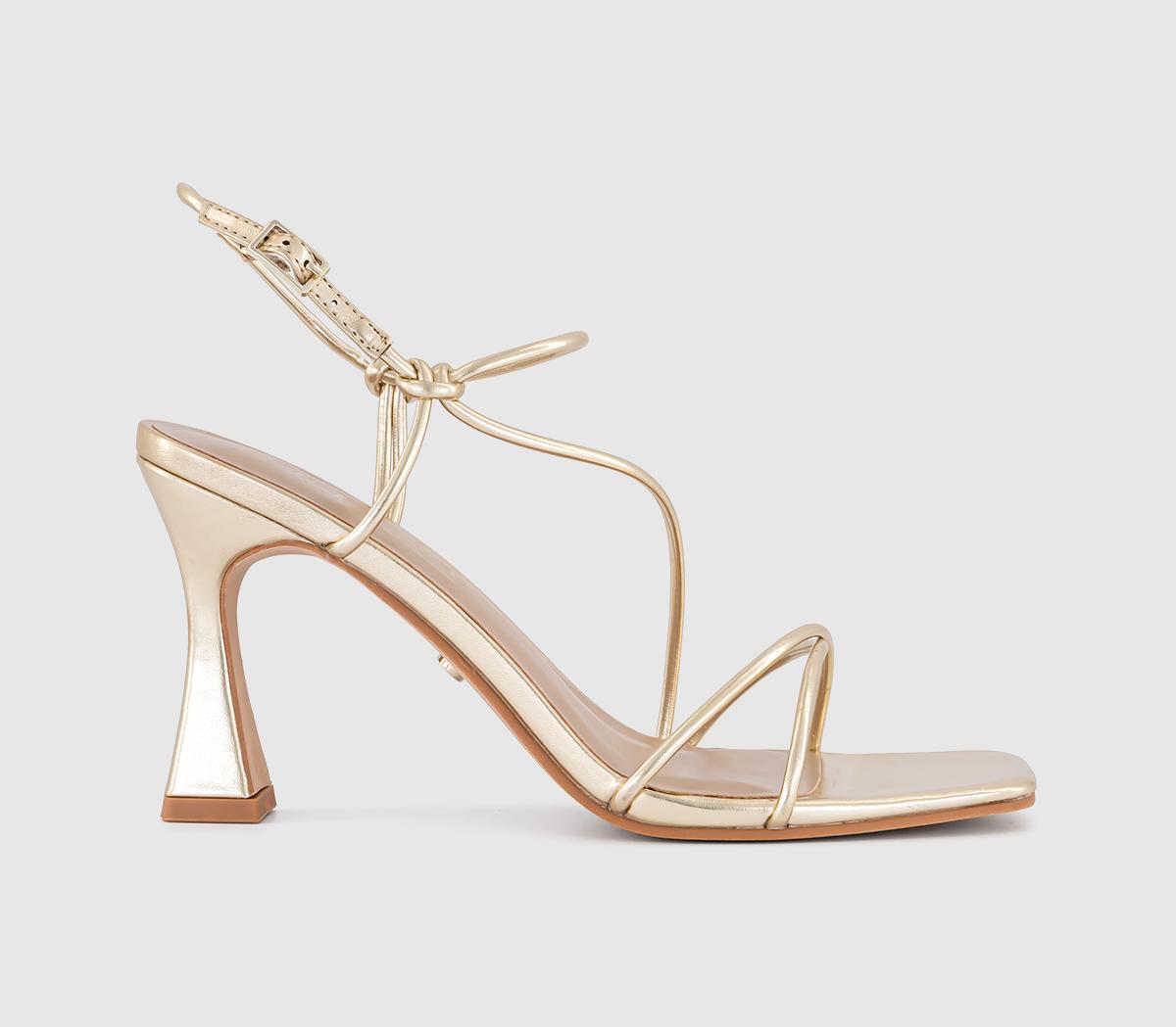 OFFICEHart Strappy Heeled SandalsGold