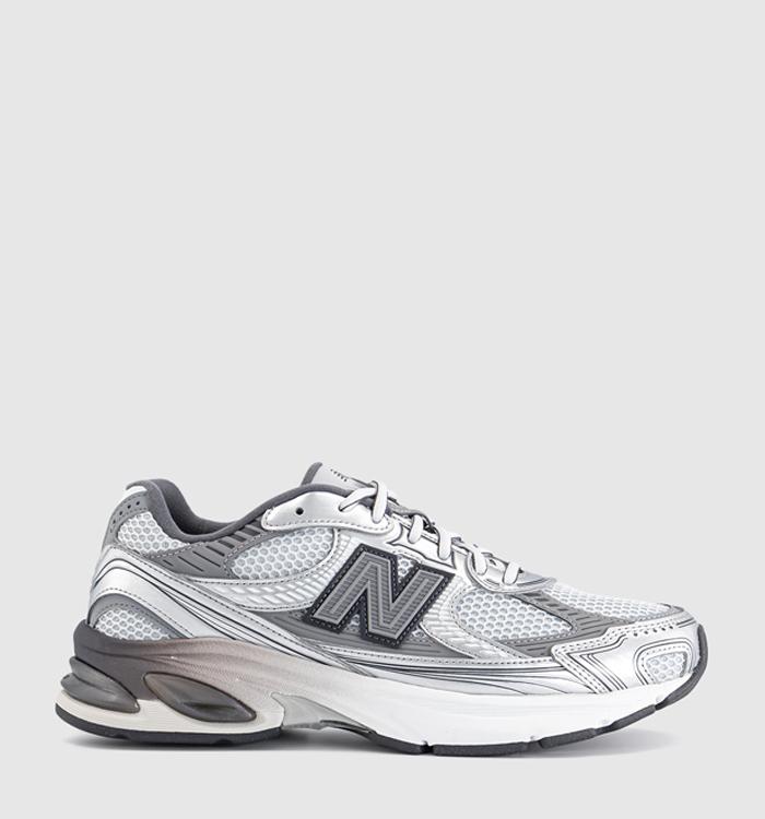 New Balance 2010 Trainers Black Silver Metallic  Silver Metallic