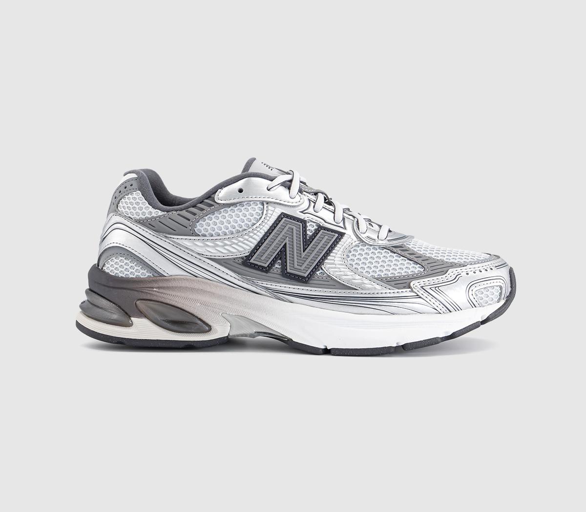 New Balance 2010 Trainers Silver Metallic Silver Metallic Black in  Size 9.5, Offspring