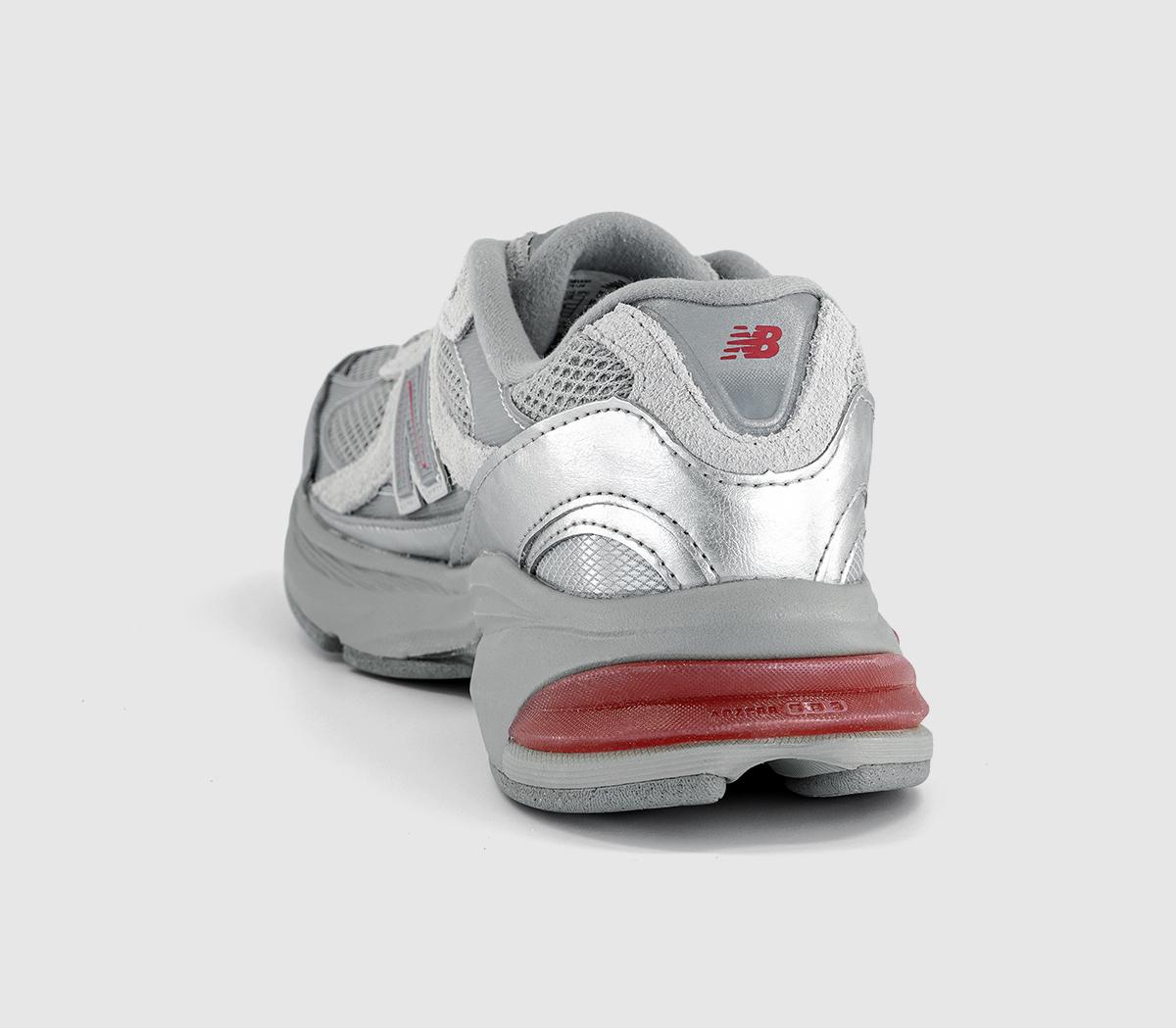 New Balance2010 TrainersSilver Metallic Team Red Concrete