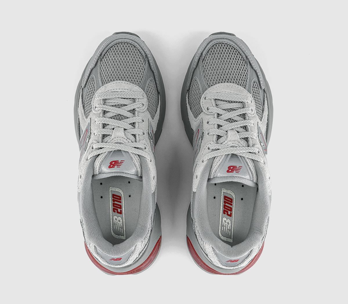 New Balance2010 TrainersSilver Metallic Team Red Concrete