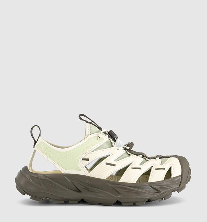 HOKA Hopara Sandals Morning Dew Antique Olive