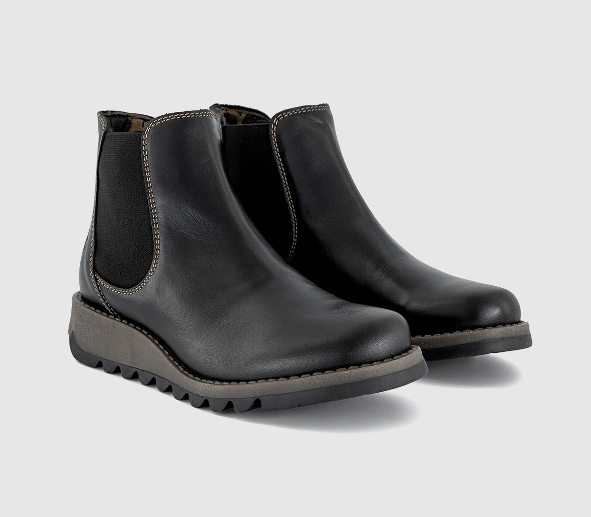 FLY LondonSalv Boots FLY LondonSalv BootsBlack