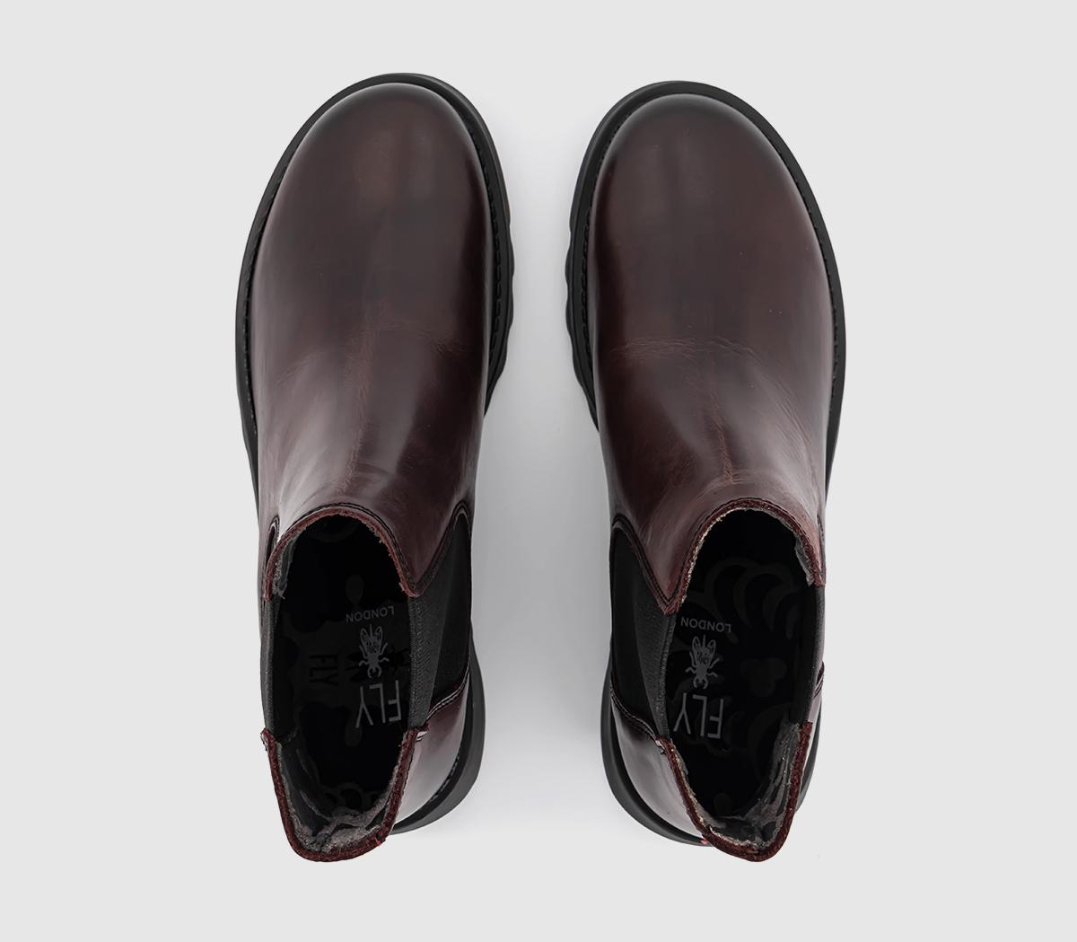 FLY LondonSalv Boots FLY LondonSalv BootsWine