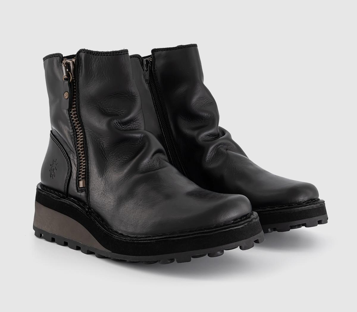 FLY LondonHole BootsBlack