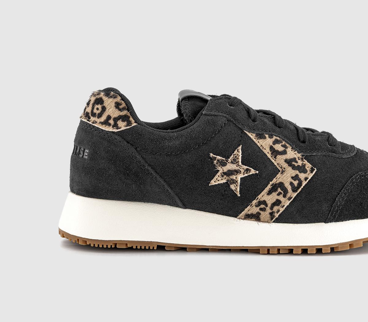 ConverseConverse Omega TrainersLeopard Black Egret Incensed