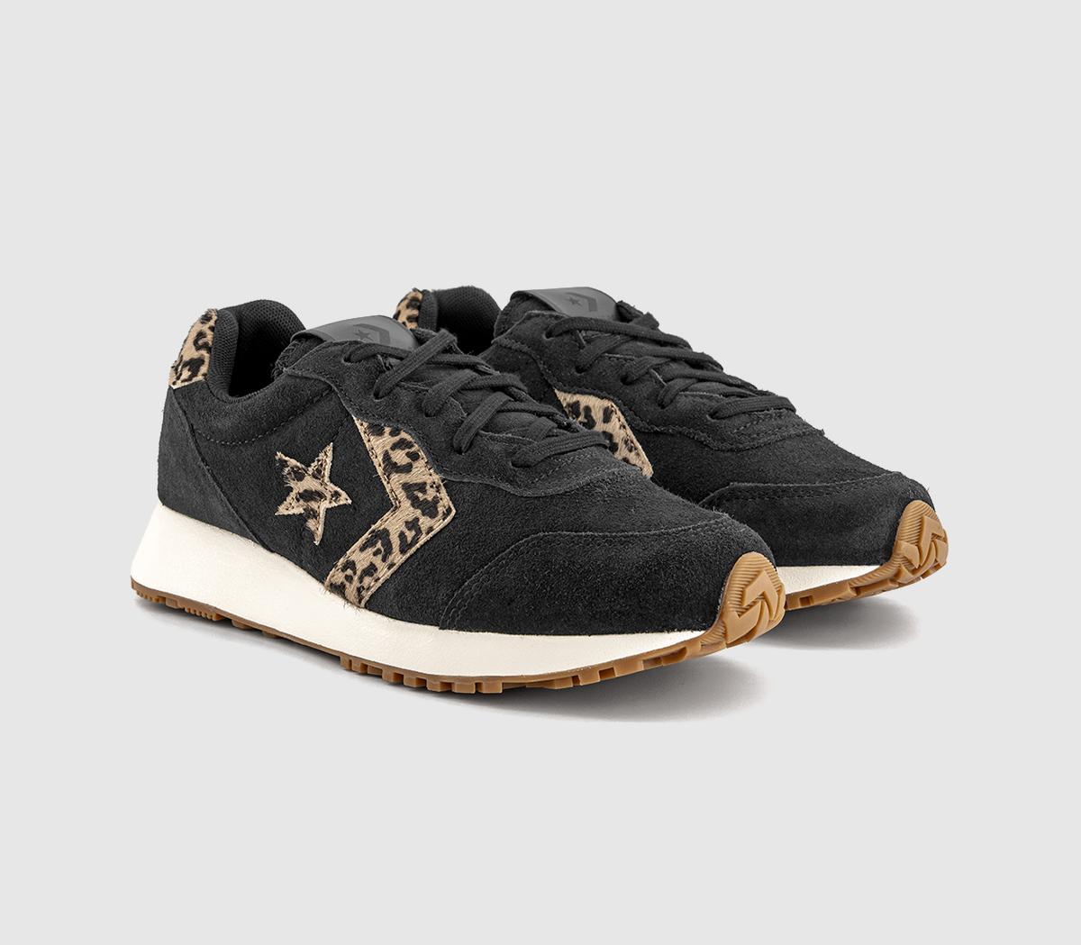 ConverseConverse Omega TrainersLeopard Black Egret Incensed