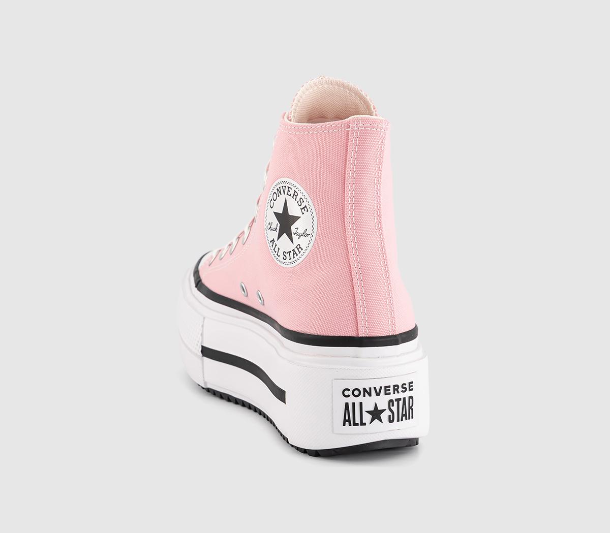 ConverseChuck Taylor All Star Lift Hi Double Trainers ConverseChuck Taylor All Star Lift Hi Double TrainersLight Jellyfish Jitter Egret