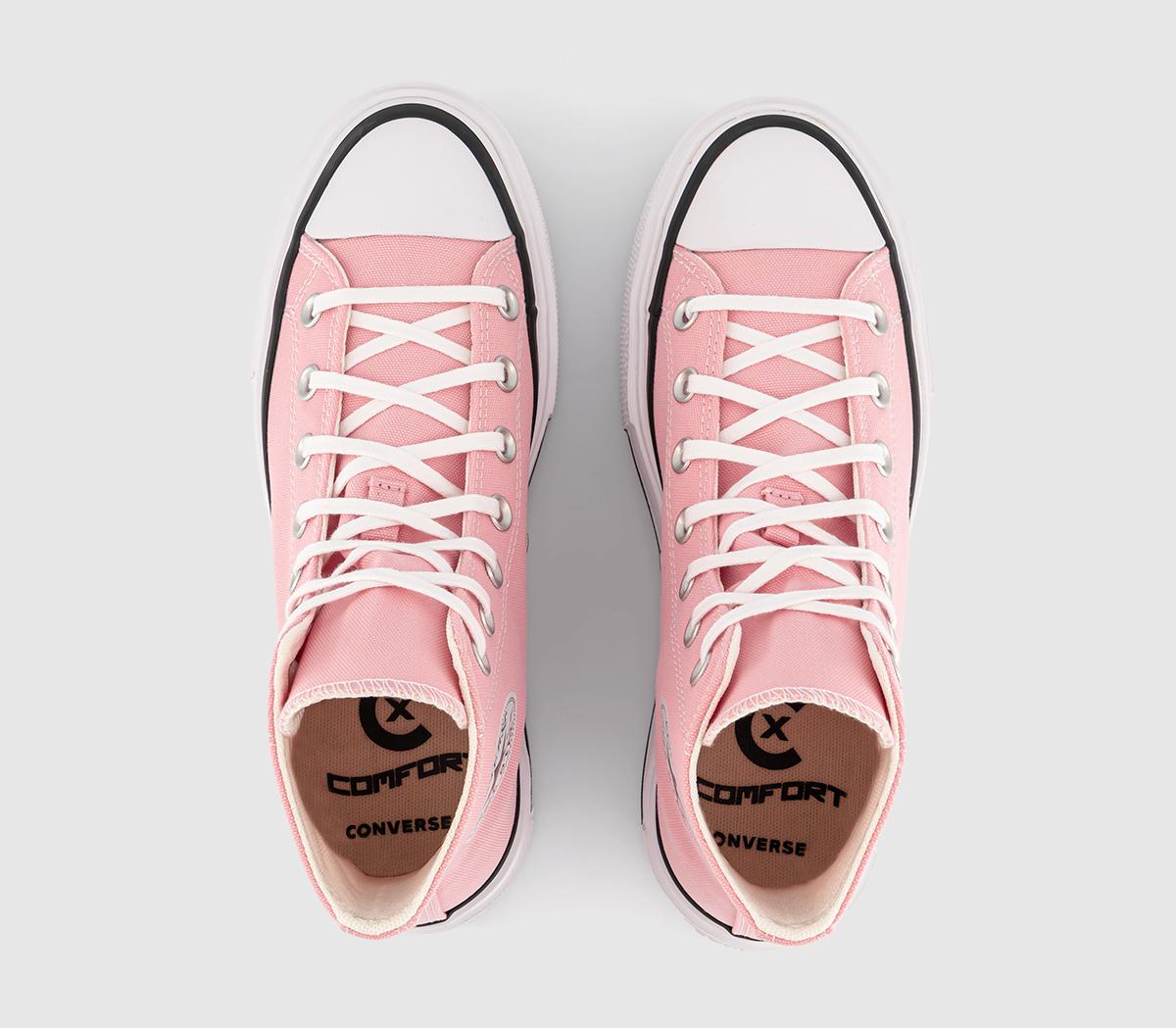 ConverseChuck Taylor All Star Lift Hi Double Trainers ConverseChuck Taylor All Star Lift Hi Double TrainersLight Jellyfish Jitter Egret