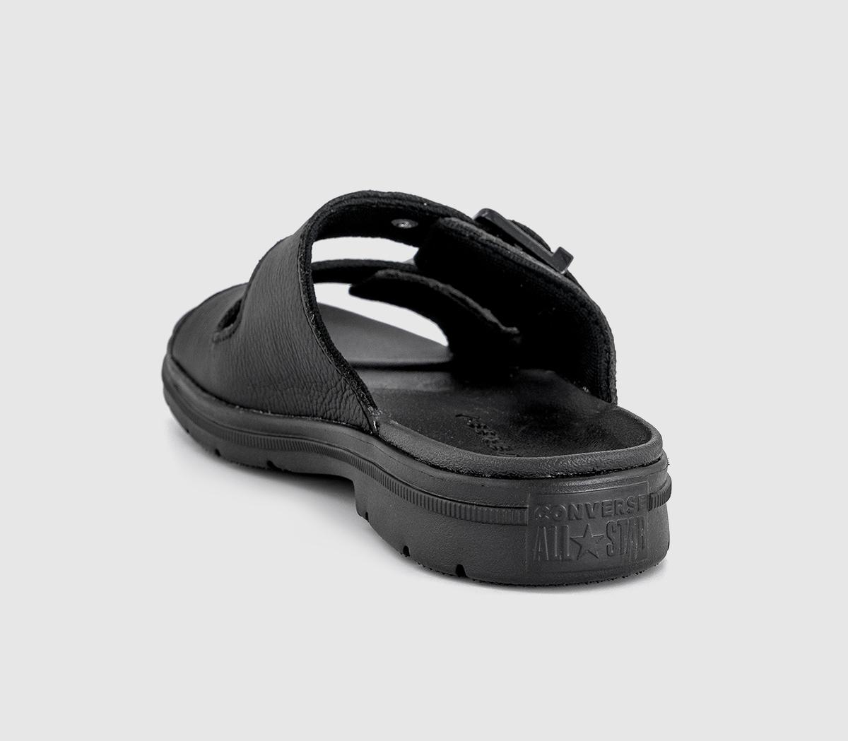 ConverseAll Star Lugged Flatform Sandals ConverseAll Star Lugged Flatform SandalsBlack