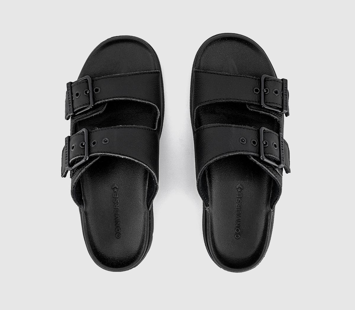 ConverseAll Star Lugged Flatform SandalsBlack