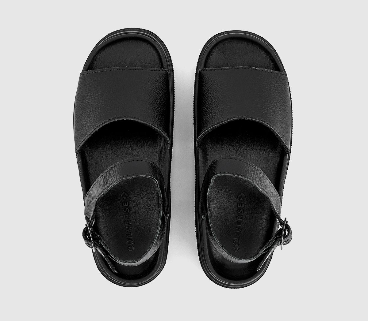ConverseAll Star Lugged Heel Sandals ConverseAll Star Lugged Heel SandalsBlack