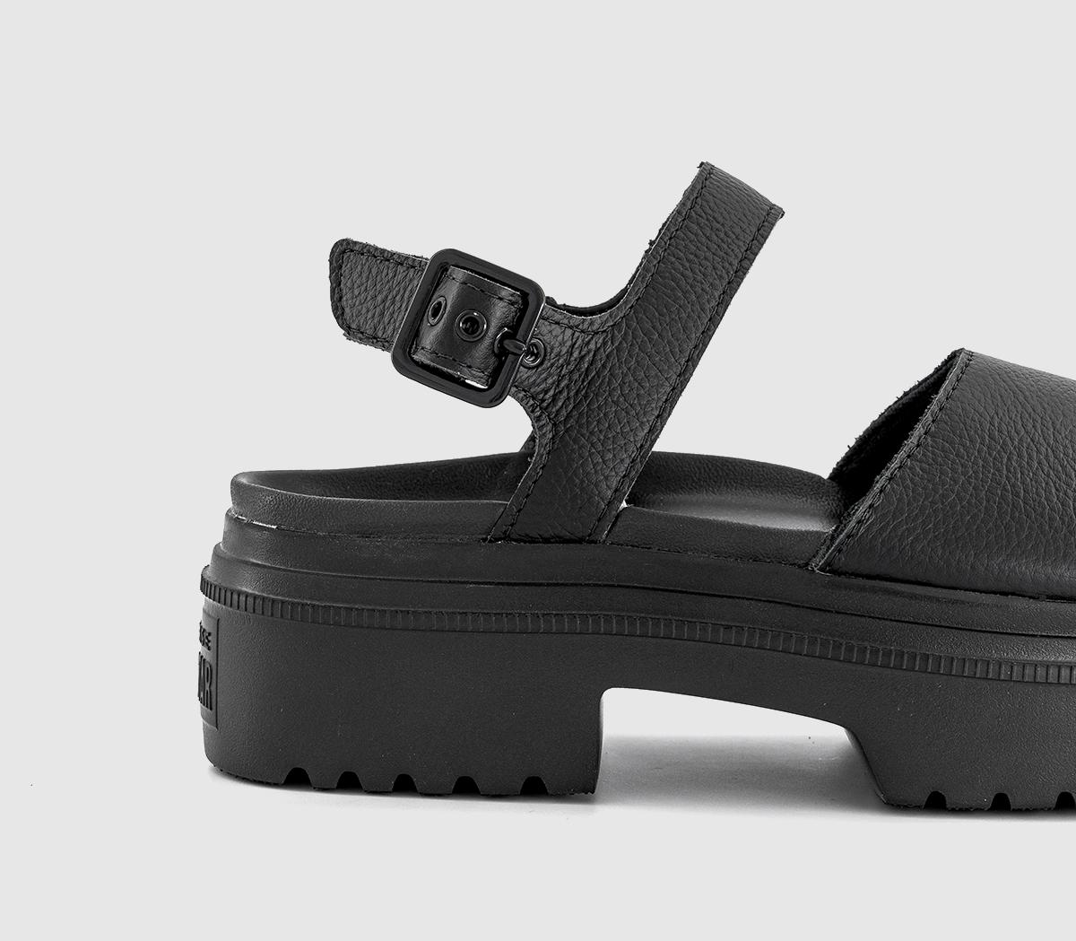 ConverseAll Star Lugged Heel Sandals ConverseAll Star Lugged Heel SandalsBlack