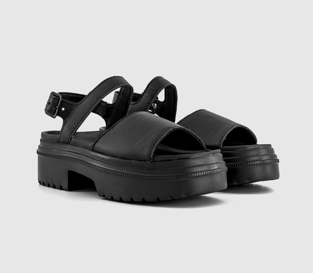 ConverseAll Star Lugged Heel Sandals ConverseAll Star Lugged Heel SandalsBlack
